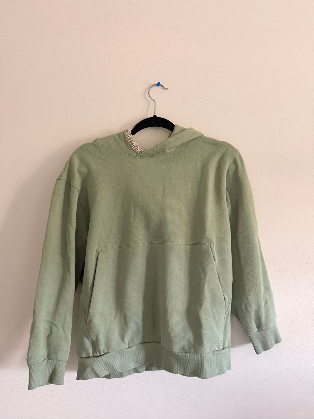 Men's Light Green Hoodie Sweatshirt